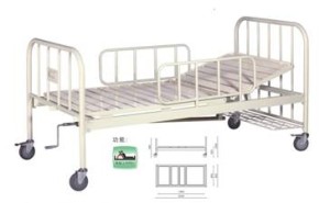 A301-2  Single Crank Two Folded Bed