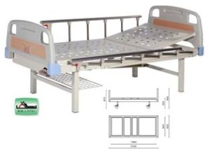 A314-1  Single Crank Two Folded Bed