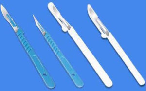 Sterile Scalpel With Plastic Handle1