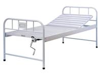 A301  Manual crank two-folded Bed
